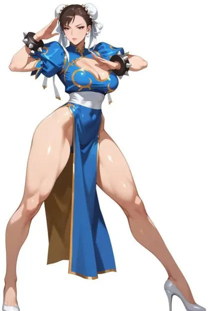 Mô hình 3D nhân vật Chun-Li 9 (File STL) - Image 2