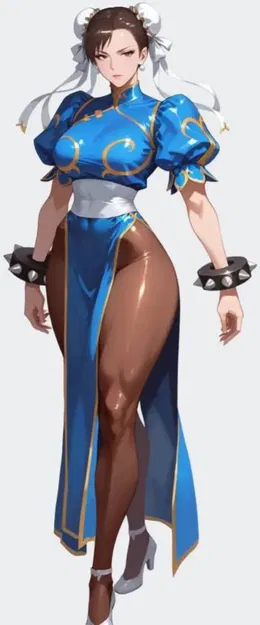 Mô hình 3D nhân vật Chun-Li - Tuyệt tác cho fan Street Fighter - Image 2