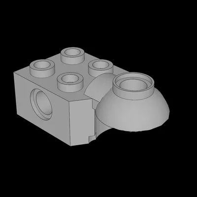 Gạch nối Technic 2x2 tương thích Lego có khớp xoay linh hoạt