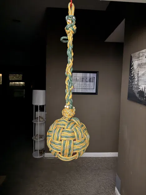 Khuôn đan nút thắt Globe bọc trái Bowling - Image 1