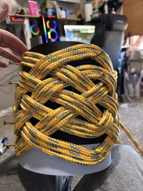 Khuôn đan nút thắt Globe bọc trái Bowling - Image 2