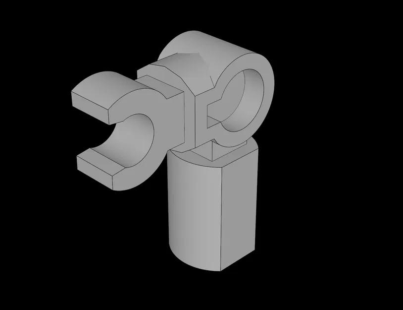 Khớp Nối Ống Gập Góc 90 Độ Tương Thích Lego (Lego Compatible) - Image 1