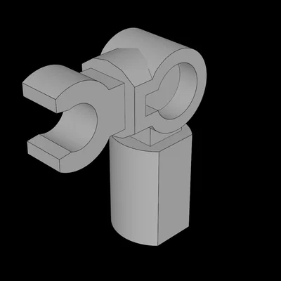 Khớp Nối Ống Gập Góc 90 Độ Tương Thích Lego (Lego Compatible)