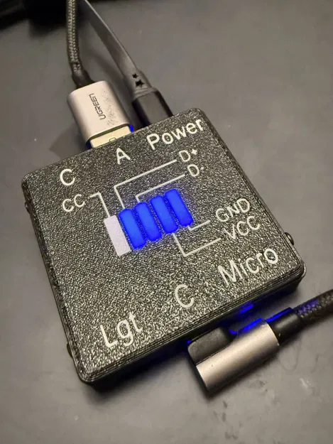 Vỏ hộp DT3 (Dụng cụ kiểm tra cáp USB) - Image 2