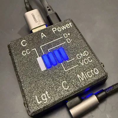 Vỏ hộp DT3 (Dụng cụ kiểm tra cáp USB)