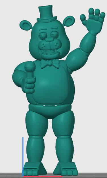 Mô hình 3D Toy Freddy ấn tượng cho người hâm mộ FNAF - Image 1