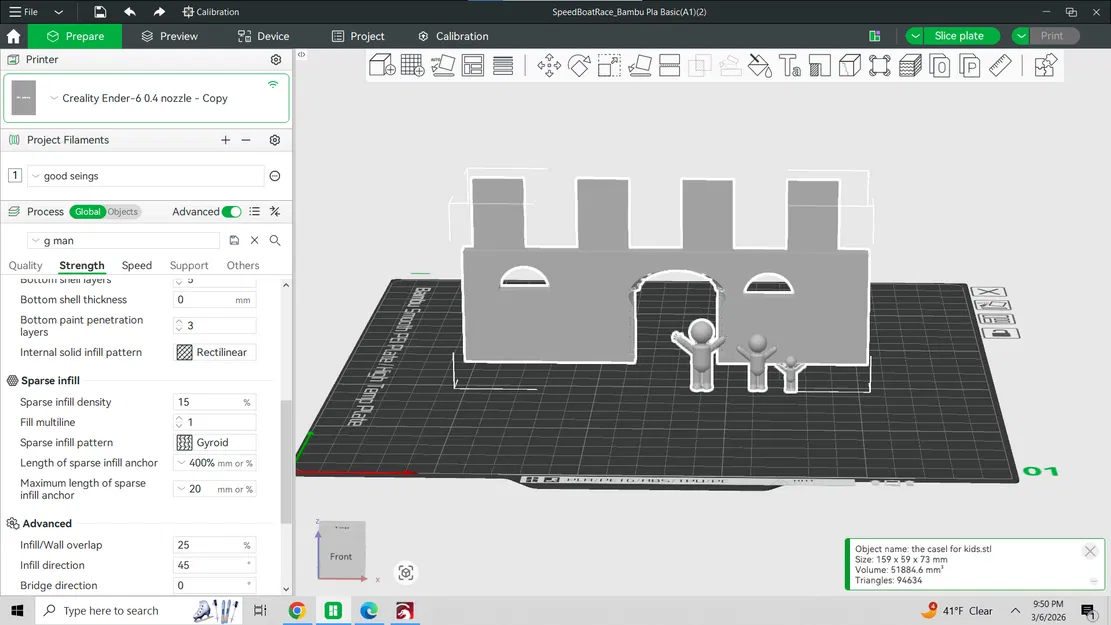 Mô hình lâu đài mini cho bé (Casel for kids) - Thiết kế 3D sáng tạo - Image 3