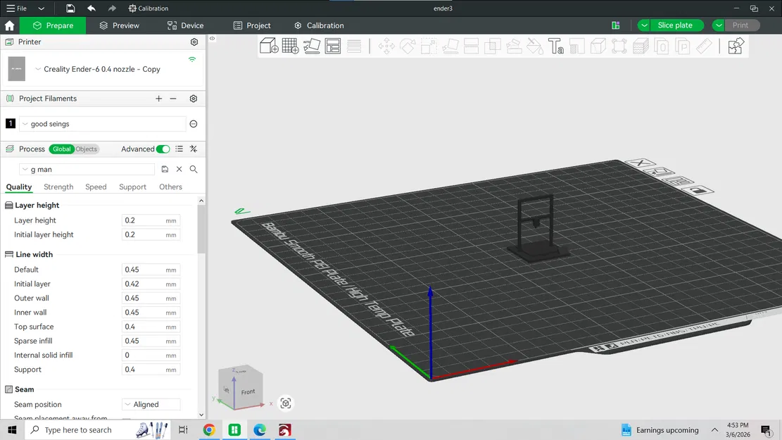 Mô hình trang trí máy in 3D Ender 3 nhỏ gọn, đẹp mắt - Image 2