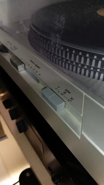 Nút bấm cho đầu đĩa than Technics SL-D3 - Image 1