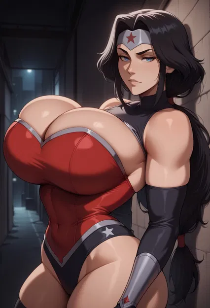 Mô hình 3D Diana de Themyscira 3 - Wonder Woman cá tính - Image 2