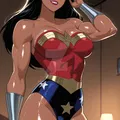 Mô hình 3D Diana de Themyscira - Wonder Woman phong cách ấn tượng - Thumbnail 2