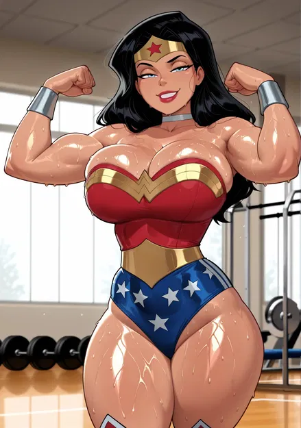Mô hình 3D nhân vật nữ chiến binh Diana de Themyscira cho người sưu tầm - Image 2