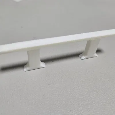 Thanh trượt Grind Rail cho sân chơi Fingerboard in 3D