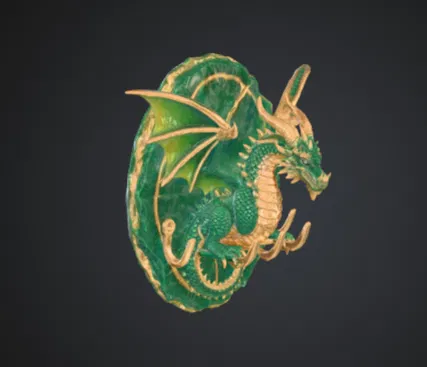 Giá Treo Chìa Khóa Hình Rồng – Kệ Treo Chìa Khóa Fantasy Độc Đáo - Image 3