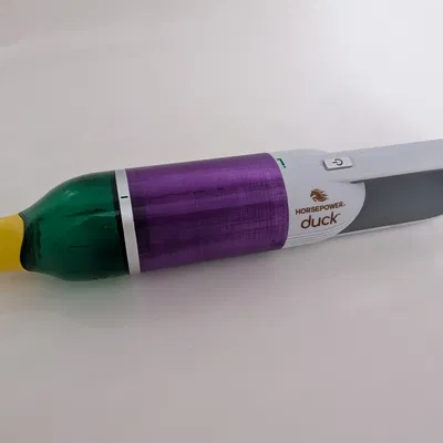 Phần nối mở rộng hộc chứa bụi cho máy hút bụi hình con vịt