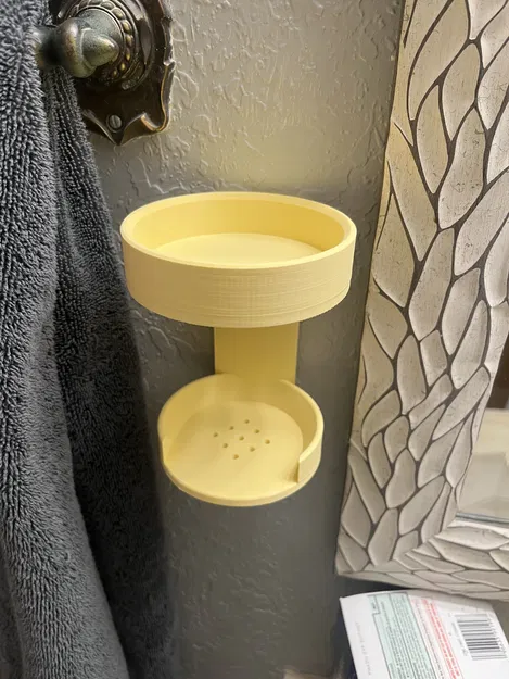 Ống Cắm Cọ Trang Điểm Gắn Tường Có Khay Đựng Mút - Image 2