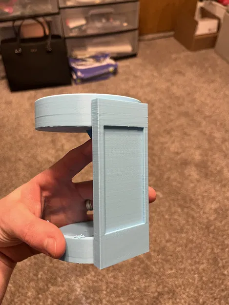 Ống Cắm Cọ Trang Điểm Gắn Tường Có Khay Đựng Mút - Image 4