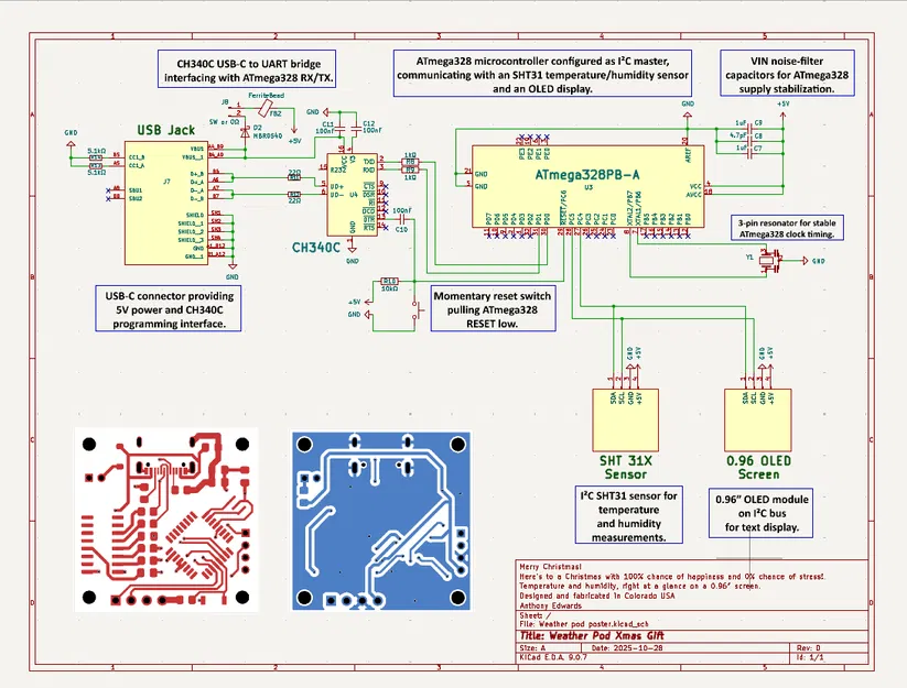 Trạm thời tiết để bàn (Desktop Weather Station) - Image 5