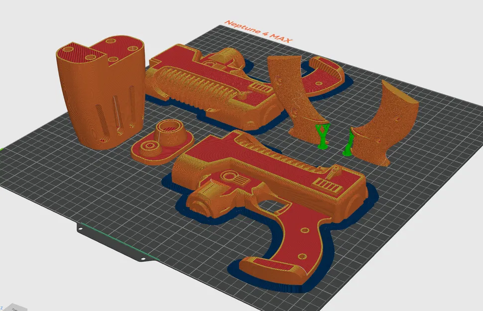 Mô hình súng Plasma 40k làm đạo cụ Cosplay - Image 2