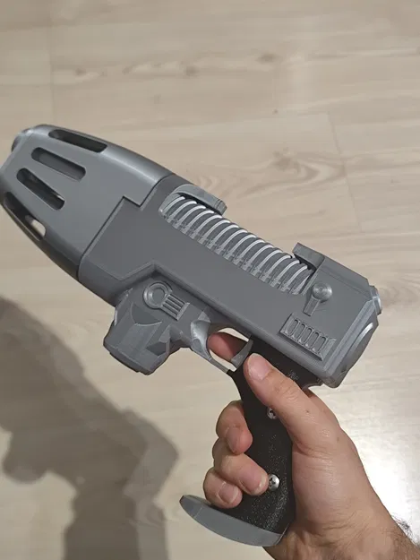 Mô hình súng Plasma 40k làm đạo cụ Cosplay - Image 4