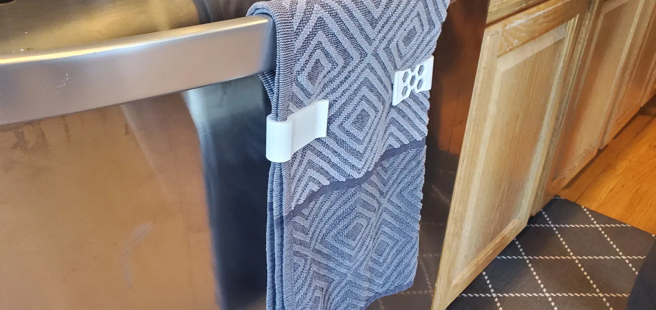 Kẹp treo khăn tiện lợi cho nhà bếp - Image 2