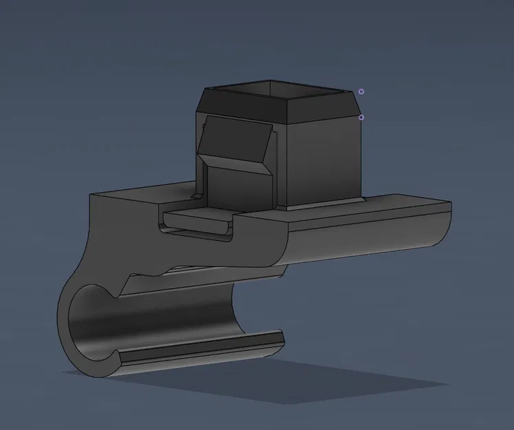 Kẹp nhựa giữ tấm chắn nắng cho xe Mazda Premacy (Mazda visor clip) - Image 2