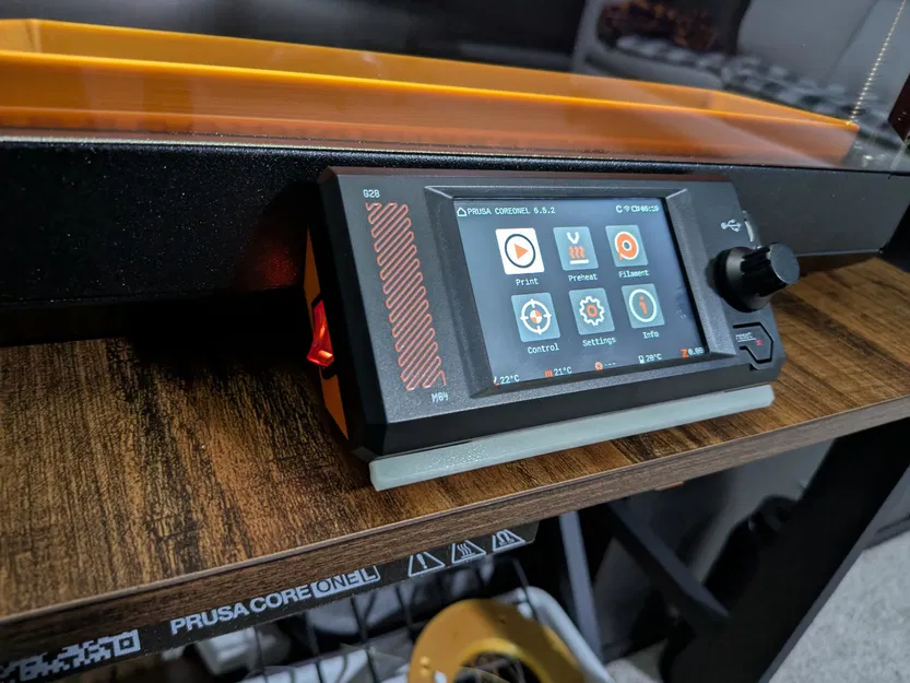 Mod chuyển công tắc nguồn và đèn báo cho máy in Core One/+/L - Image 4