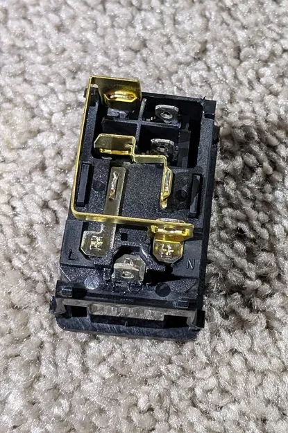 Mod chuyển công tắc nguồn và đèn báo cho máy in Core One/+/L - Image 7