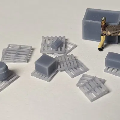 Pallet Mô Hình Tỉ Lệ (Scale Model Pallets)