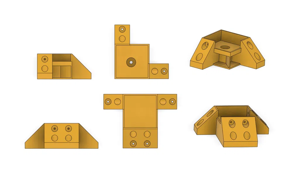 Kệ Đựng Đồ Từ Bàn Ikea Lack - Image 2