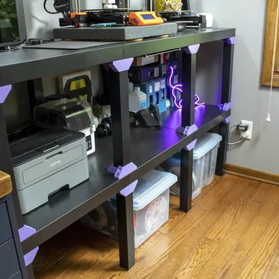 Kệ Đựng Đồ Từ Bàn Ikea Lack