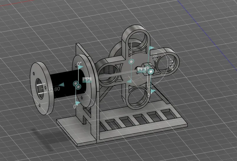 Mô hình động cơ từ tính Magnetic Engine V3 độc đáo - Image 1