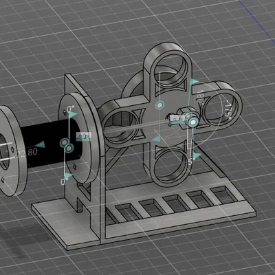 Mô hình động cơ từ tính Magnetic Engine V3 độc đáo