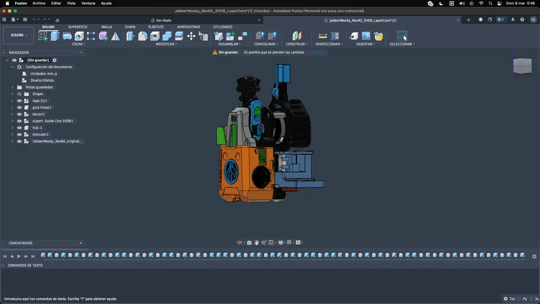 Jabberwocky toolhead cho Sovol SV08 - Image 1