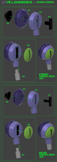 Velguarder từ Rockman X (Tỷ lệ Kotobukiya) - Image 8