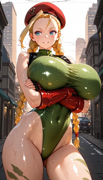 Mô hình 3D nhân vật Cammy phong cách game đối kháng - Image 2