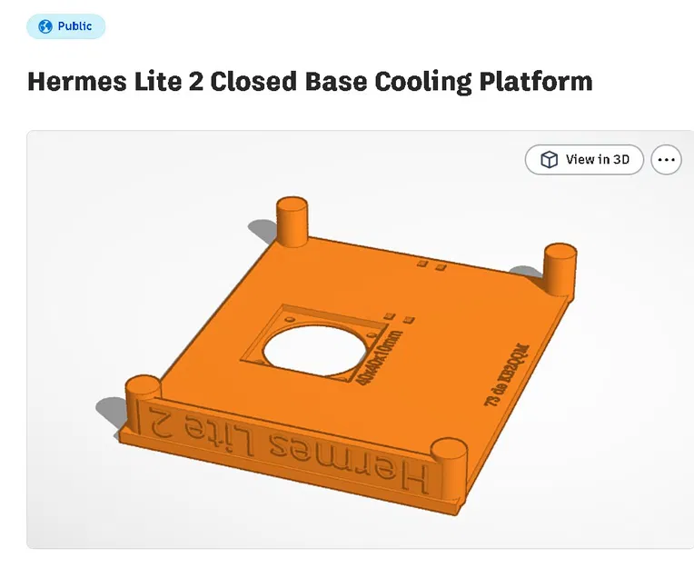 Hermes Lite 2 Cooling Fan 40mm - Phiên bản cập nhật - Image 1