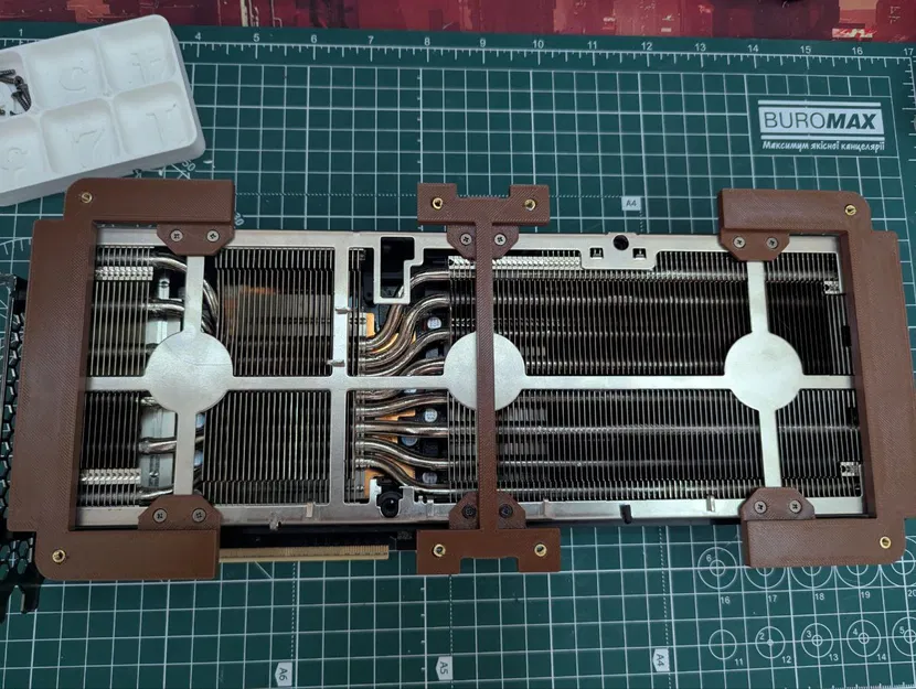 Bộ khung gắn quạt 140mm cho Palit 5070/5080 GamingPro - Image 1