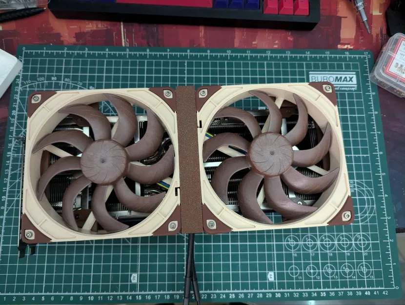 Bộ khung gắn quạt 140mm cho Palit 5070/5080 GamingPro - Image 2