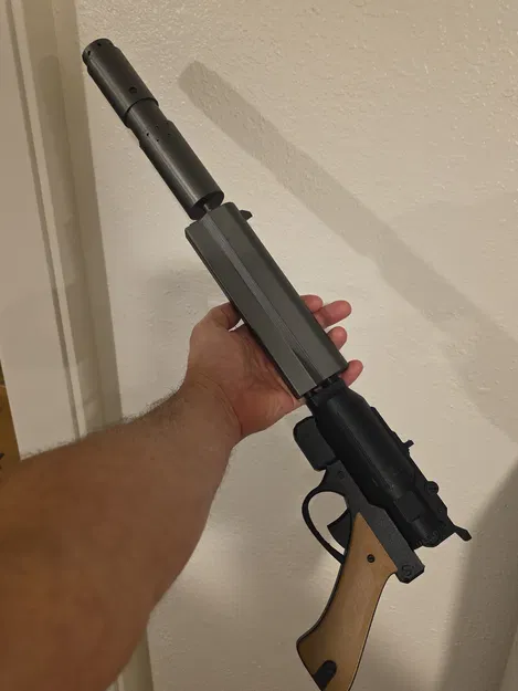 Phụ kiện nối nòng (Barrel extension) cho mô hình Anvil - Arc Raiders - Image 1