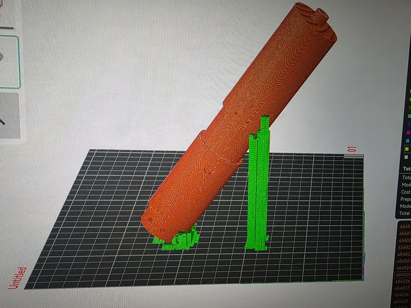 Phụ kiện nối nòng (Barrel extension) cho mô hình Anvil - Arc Raiders - Image 2