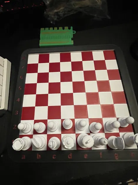 Bộ Quân Cờ Vua In 3D (Chess Pieces) - Thiết kế không cần hỗ trợ - Image 1