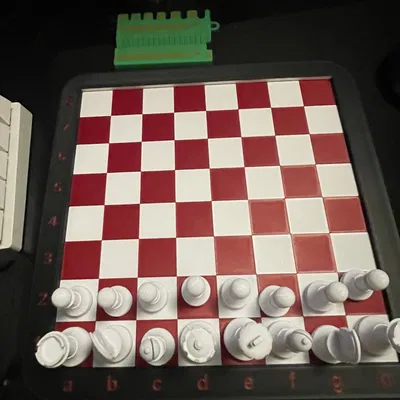 Bộ Quân Cờ Vua In 3D (Chess Pieces) - Thiết kế không cần hỗ trợ