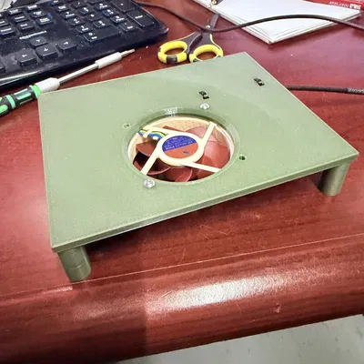 Đế tản nhiệt cho Hermes Lite 2 - Dùng quạt 60mm