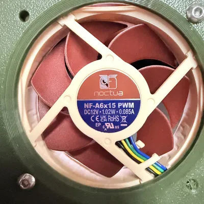 Đế tản nhiệt cho Hermes Lite 2 - Dùng quạt 60mm