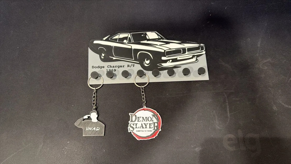 Móc Treo Chìa Khóa Dodge Charger RT 69 - Image 1