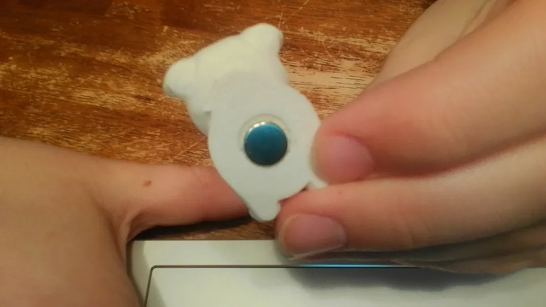 Nam châm tủ lạnh hình chó Bulldog Anh 3D độc đáo - Image 1