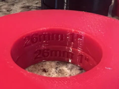 Bộ vòng đệm canh độ dày cho cây cán bột - Image 3