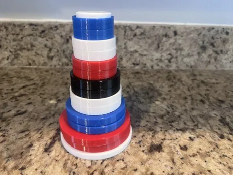 Bộ vòng đệm canh độ dày cho cây cán bột - Image 5