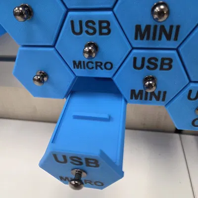 Ngăn kéo lưu trữ hình lục giác cho bảng SlatWall